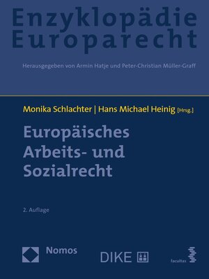 cover image of Europäisches Arbeits- und Sozialrecht